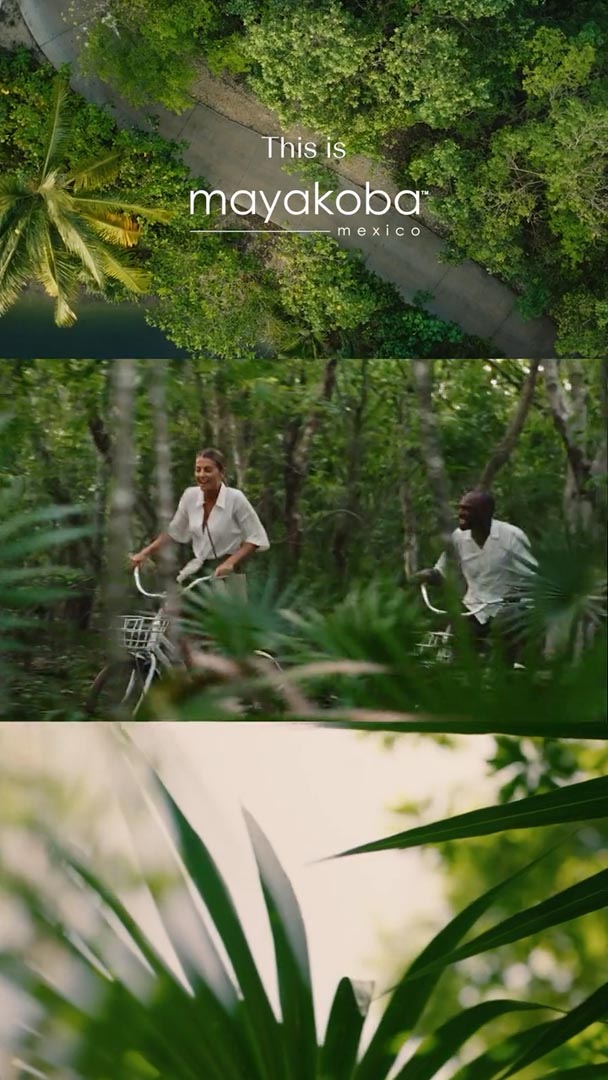 Mayakoba - Couple Bikes - 9x16