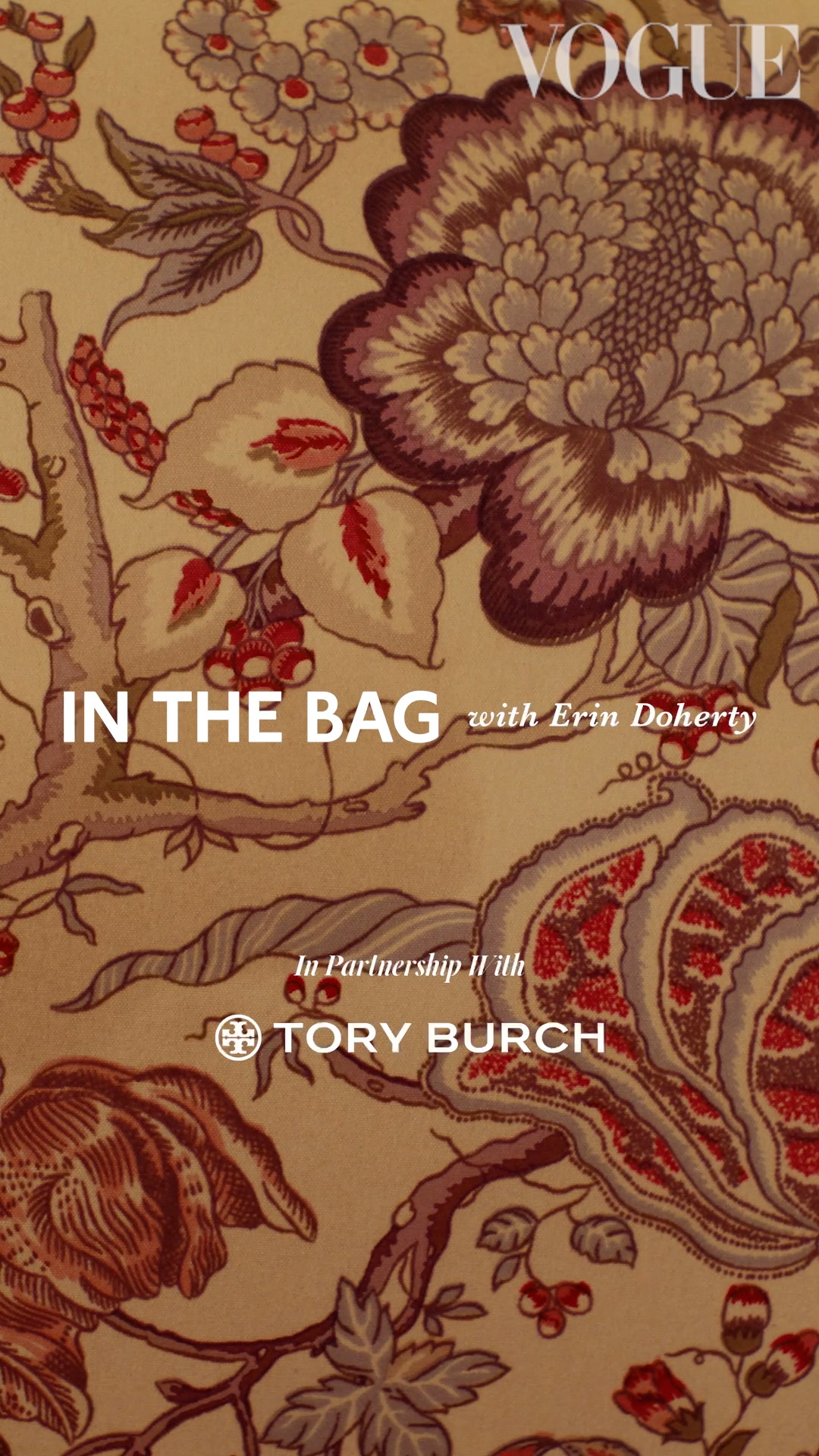 VOGUE x Conde Nast - Tory Burch | Erin Doherty | In the Bag | 9:16 | Master